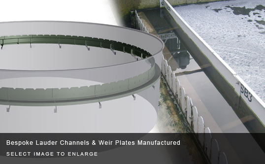 Bespoke Lauder Channels & Weir Plates Manufactured