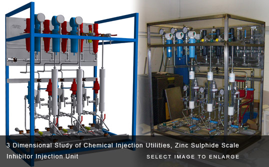 3 Dimensional Study of Chemical Injection Utilities, Zinc Sulphide Scale Inhibitor Injection Unit